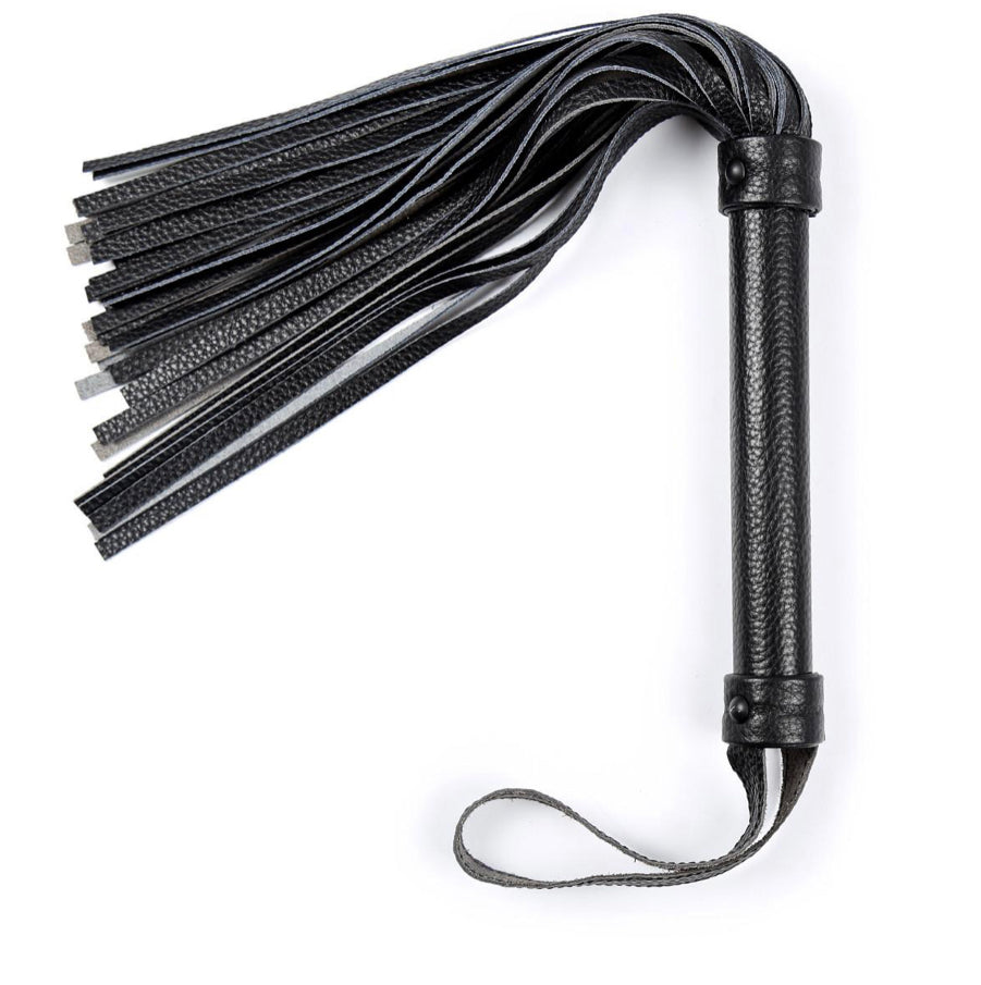 Introduce the Press Pleasure Flogger, a unique and versatile BDSM toy that's sure to take your playtime to the next level! This flogger features a specially designed handle that allows you to control the intensity of each strike, with the ability to deliver a soft caress or a satisfying thud.